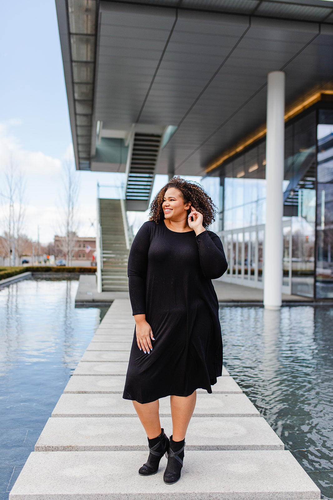 Black Out Dress
