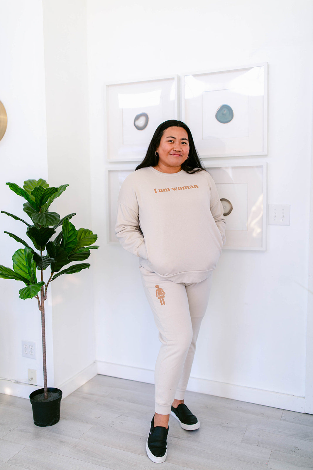 TABY ORIGINAL DESIGN: I Am Woman Matching Set