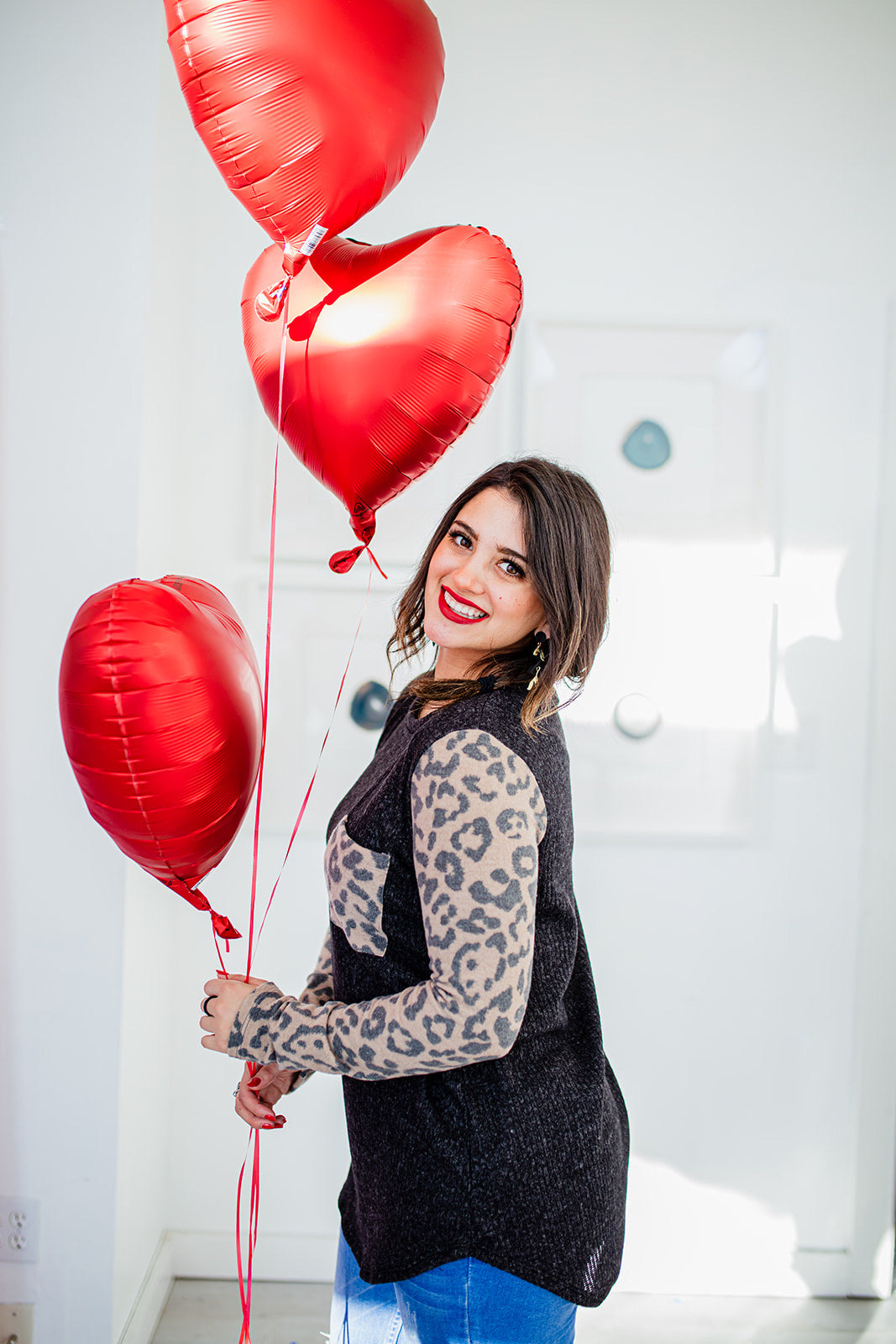 Fiercely Loved Leopard Top