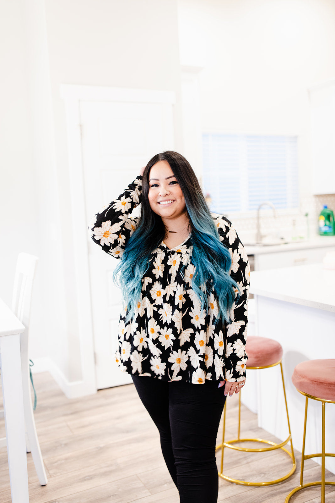Make No Mistake Floral Top Taby's Pick***