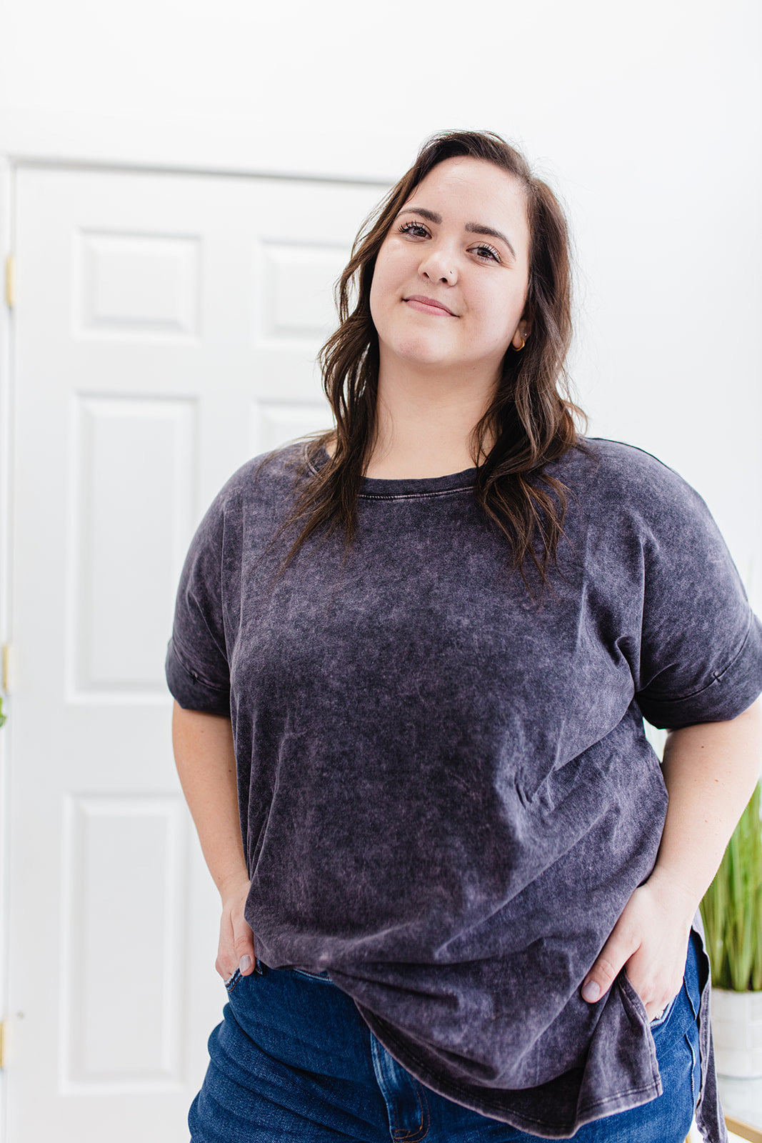 Alessi Tee In CHARCOAL*** RESTOCKED***