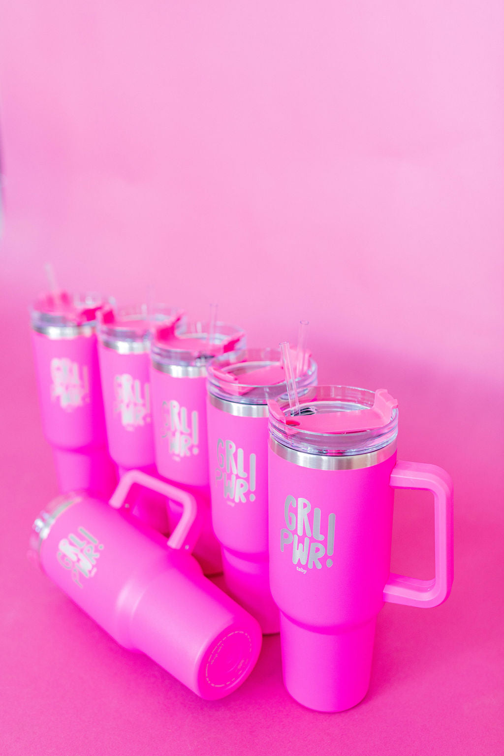 TABY ORIGINAL: 40 OZ GRL PWR TUMBLER RESTOCKED***