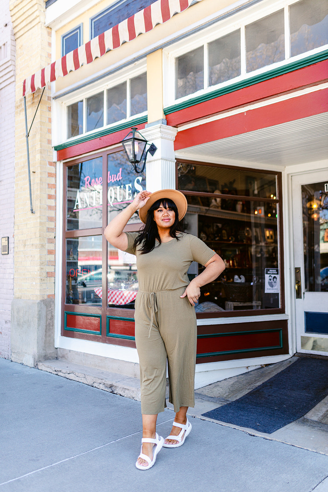 Torey Jumpsuit In KHAKI***