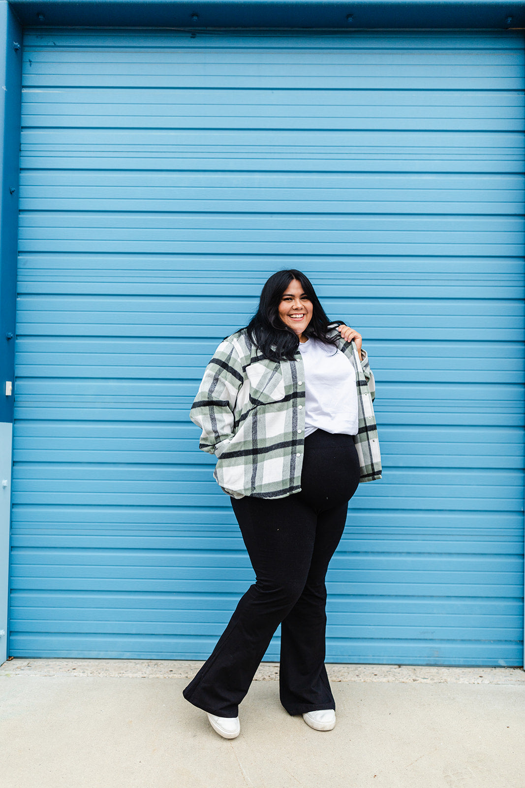 Big On The Internet Jacket In SAGE***