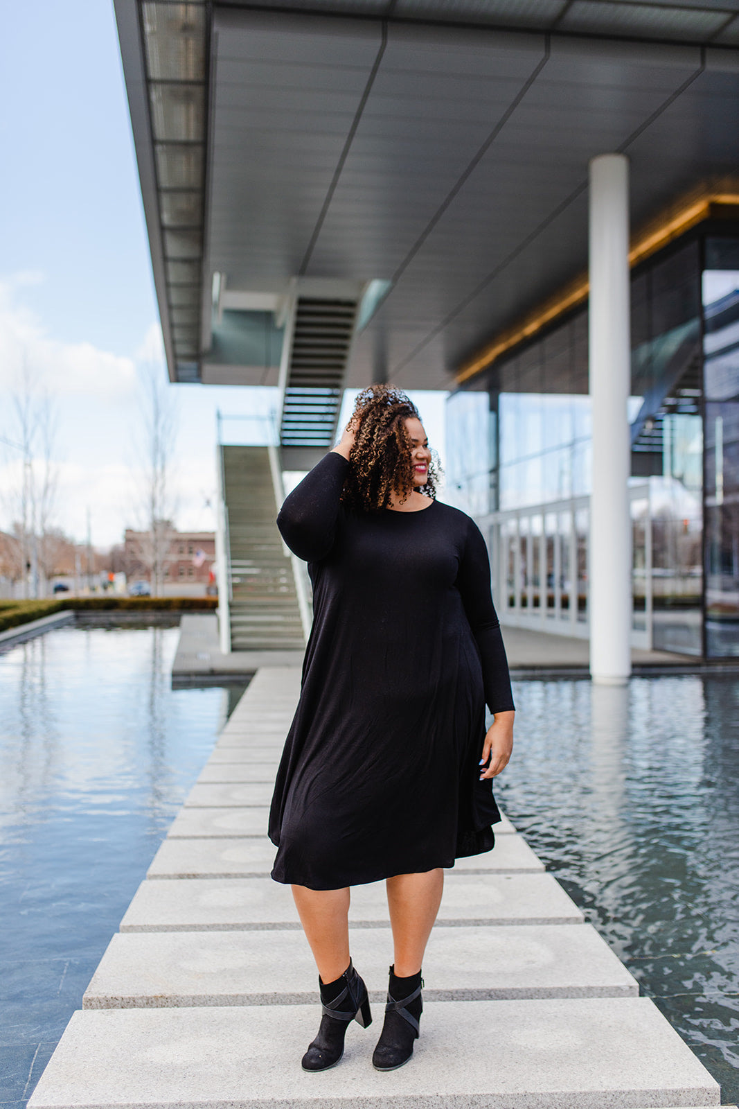 Black Out Dress