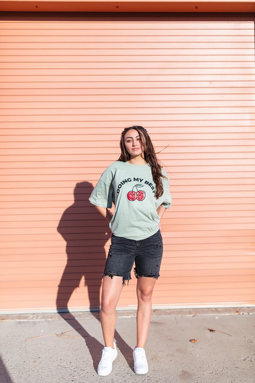 TABY ORIGINAL DESIGN: Doing My Best Boxy Tee RESTOCKED **