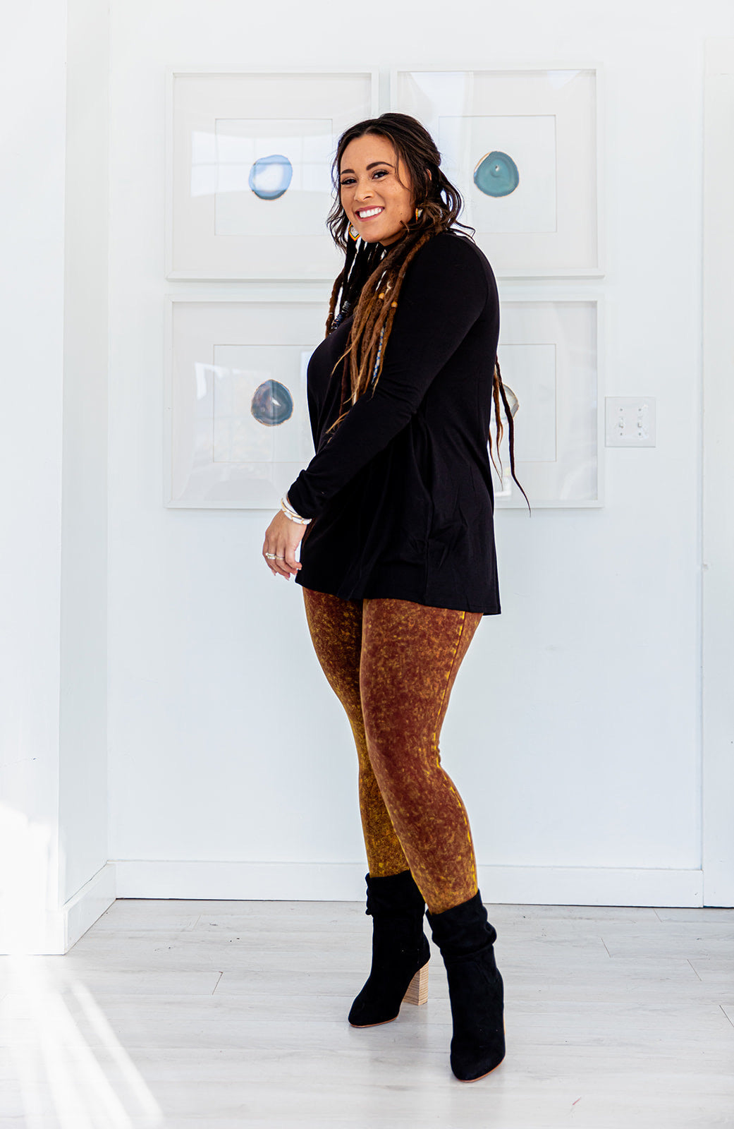 Zoey Mock Neck Top RESTOCKED***