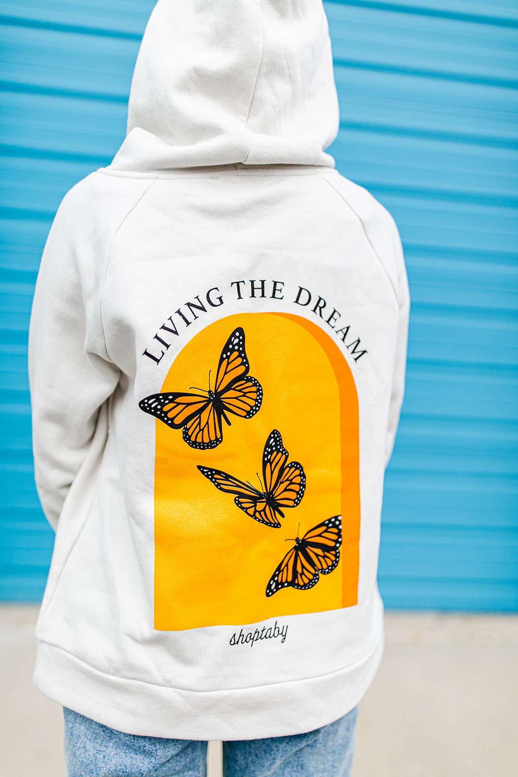 TABY ORIGINAL DESIGN: Living The Dream Hoodie