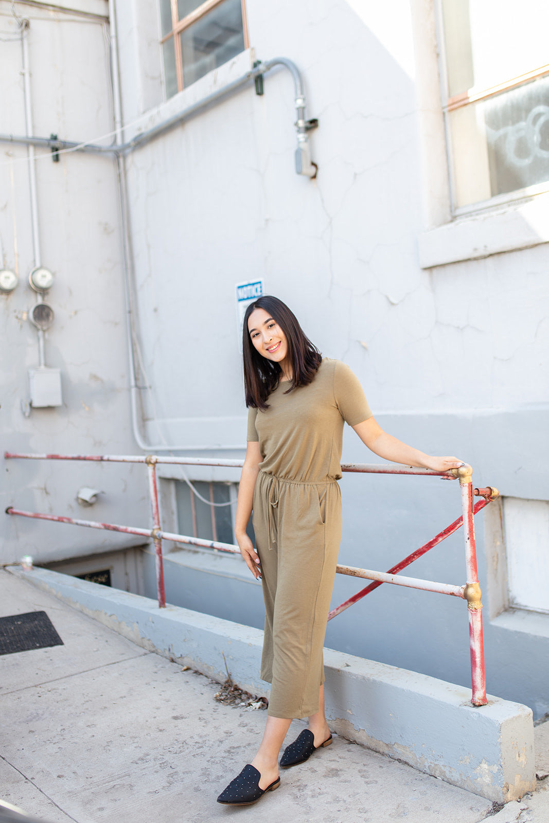 Torey Jumpsuit In KHAKI***
