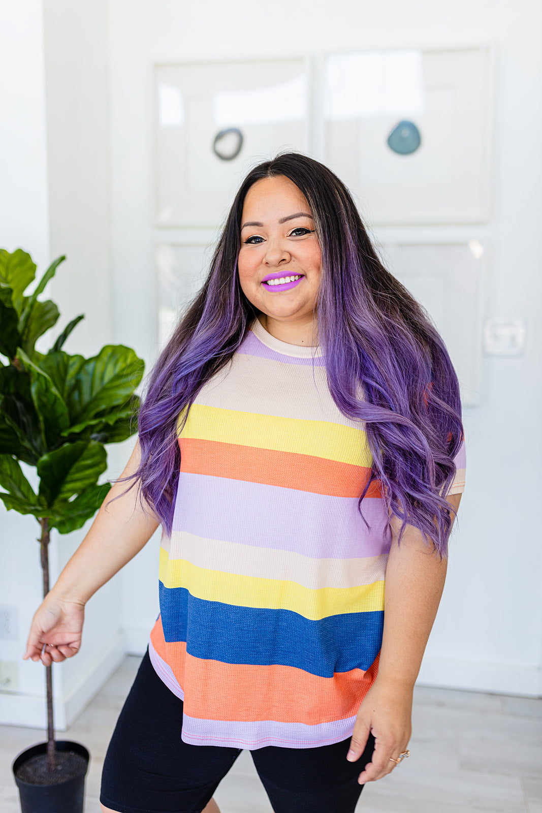 Things I Want Striped Tee