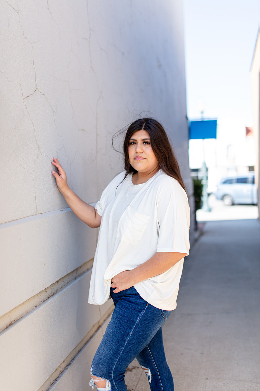 We’re Good Pocket Top In IVORY***