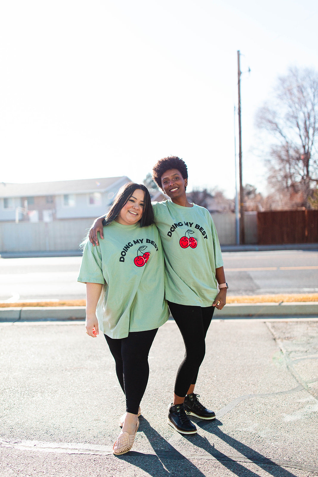 TABY ORIGINAL DESIGN: Doing My Best Boxy Tee RESTOCKED **