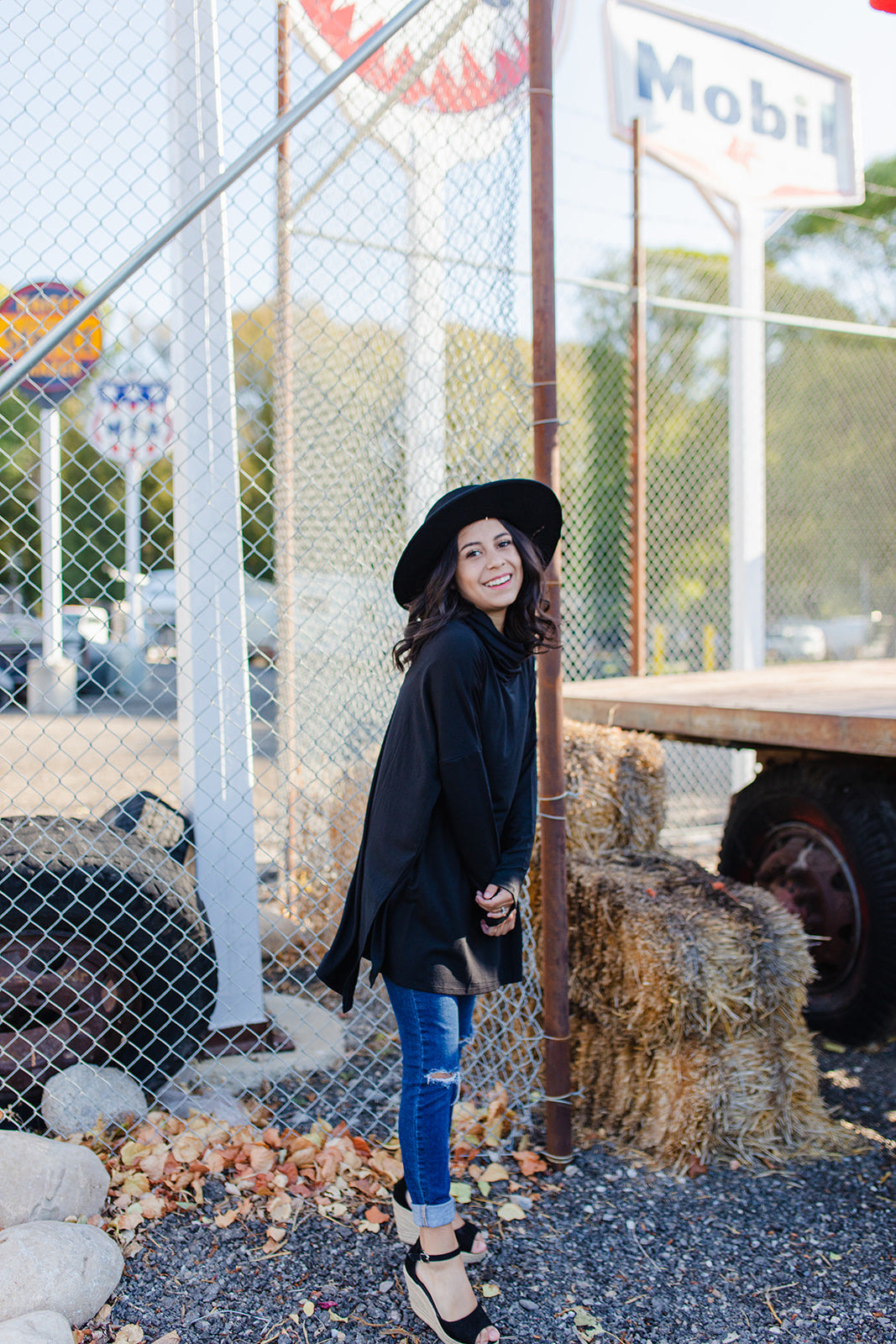 Get Real Cowl Neck Tee RESTOCKED***