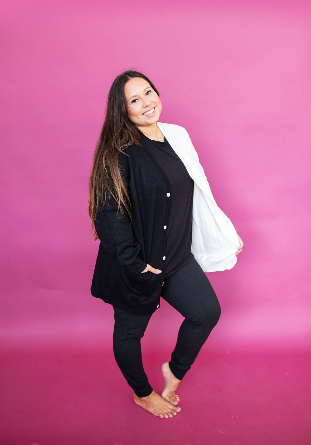 TABY ORIGINAL: The Yin To My Yang Cardigan TABY'S PICK***