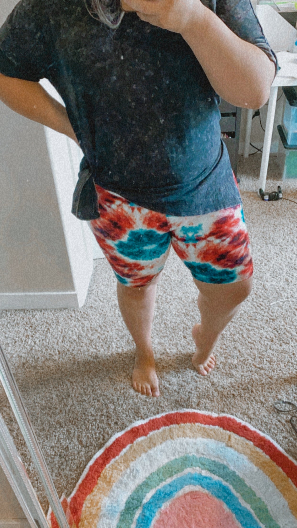 D.C Dye Biker Shorts