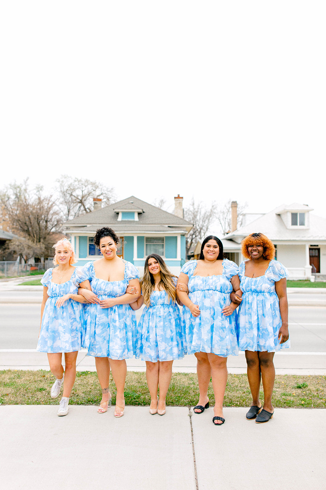 I've Gone To Heaven Cloud Dress XS-5X***