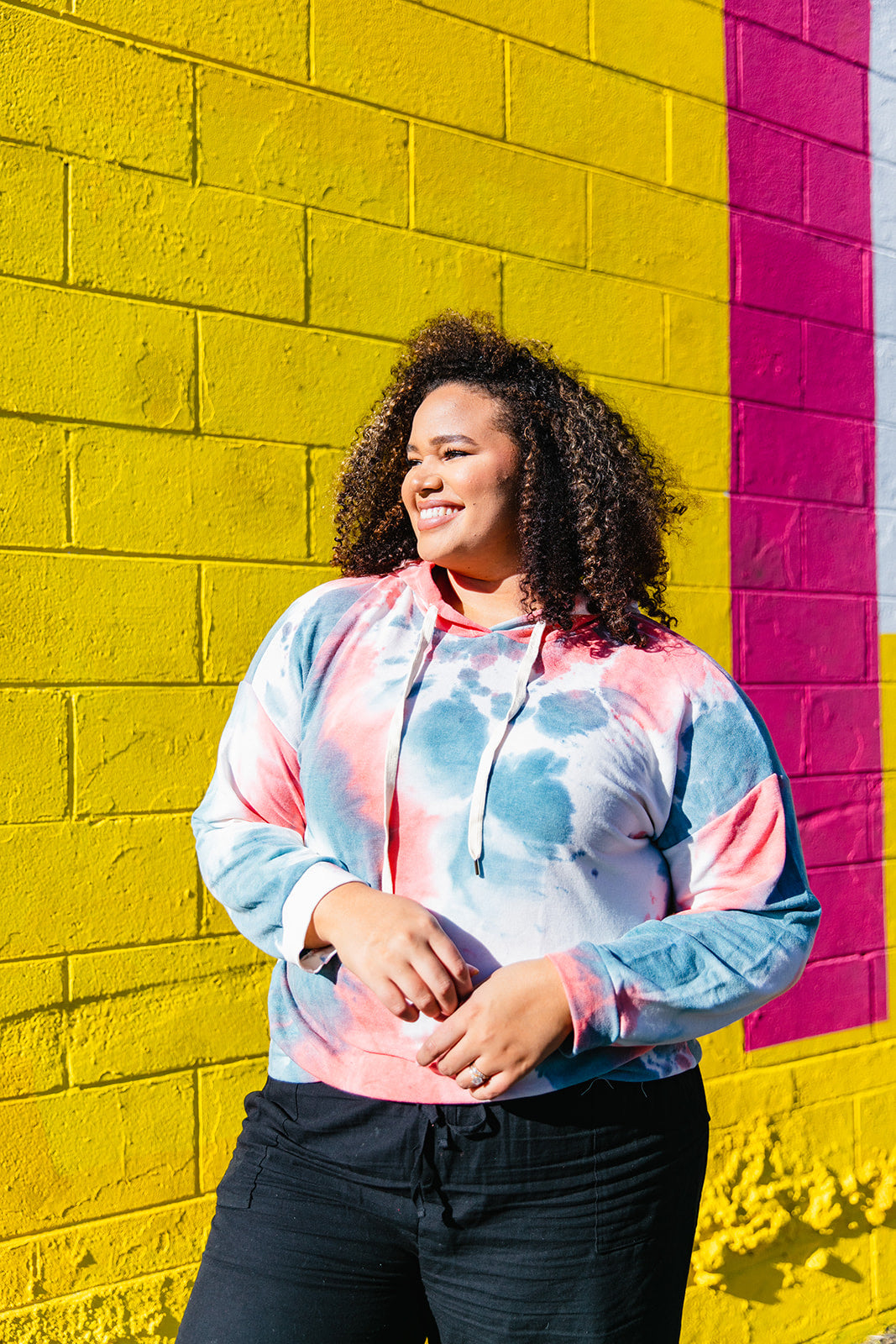 Crush On You Tie Dye Hoodie