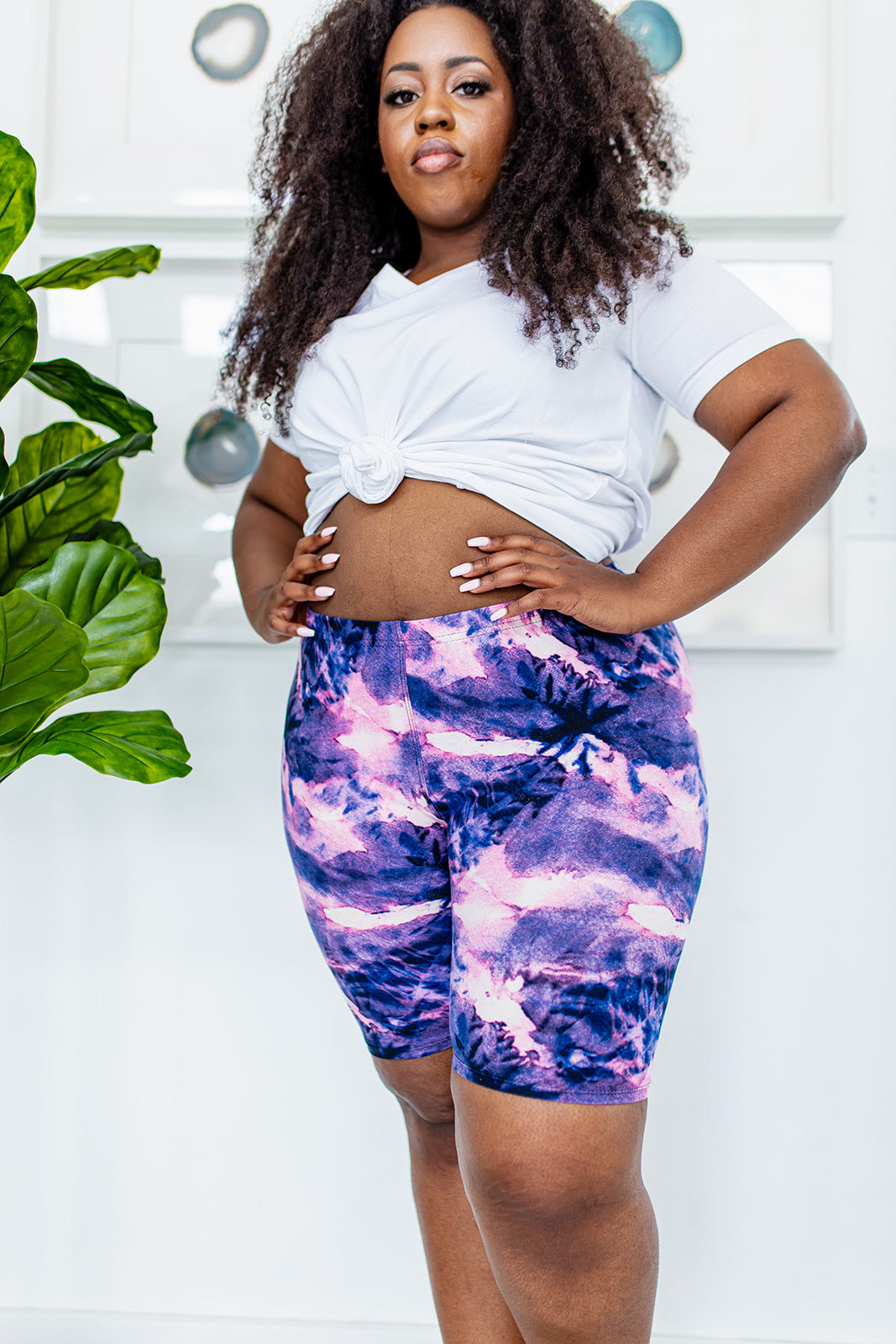 Frankfurt Dye Biker Shorts