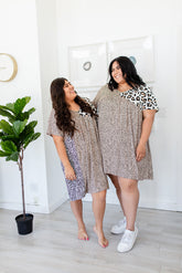 Fiercely Dotty Patchwork Dress BERNIES PICK***