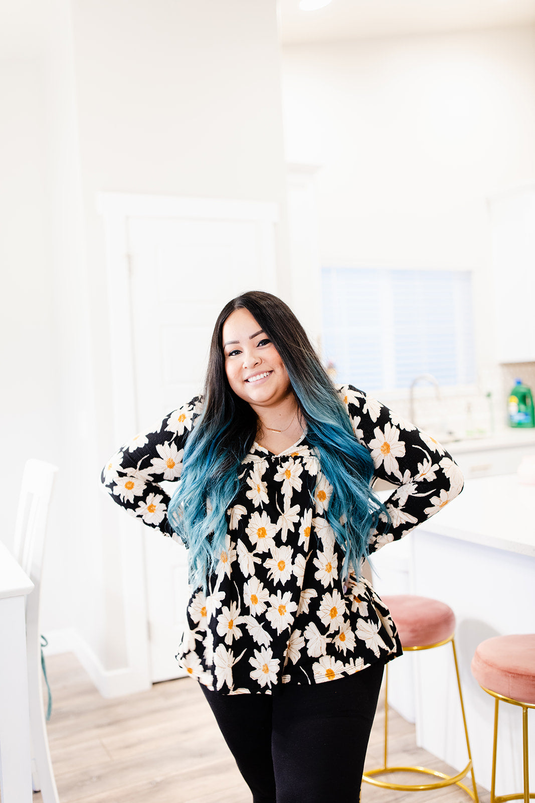 Make No Mistake Floral Top Taby's Pick***