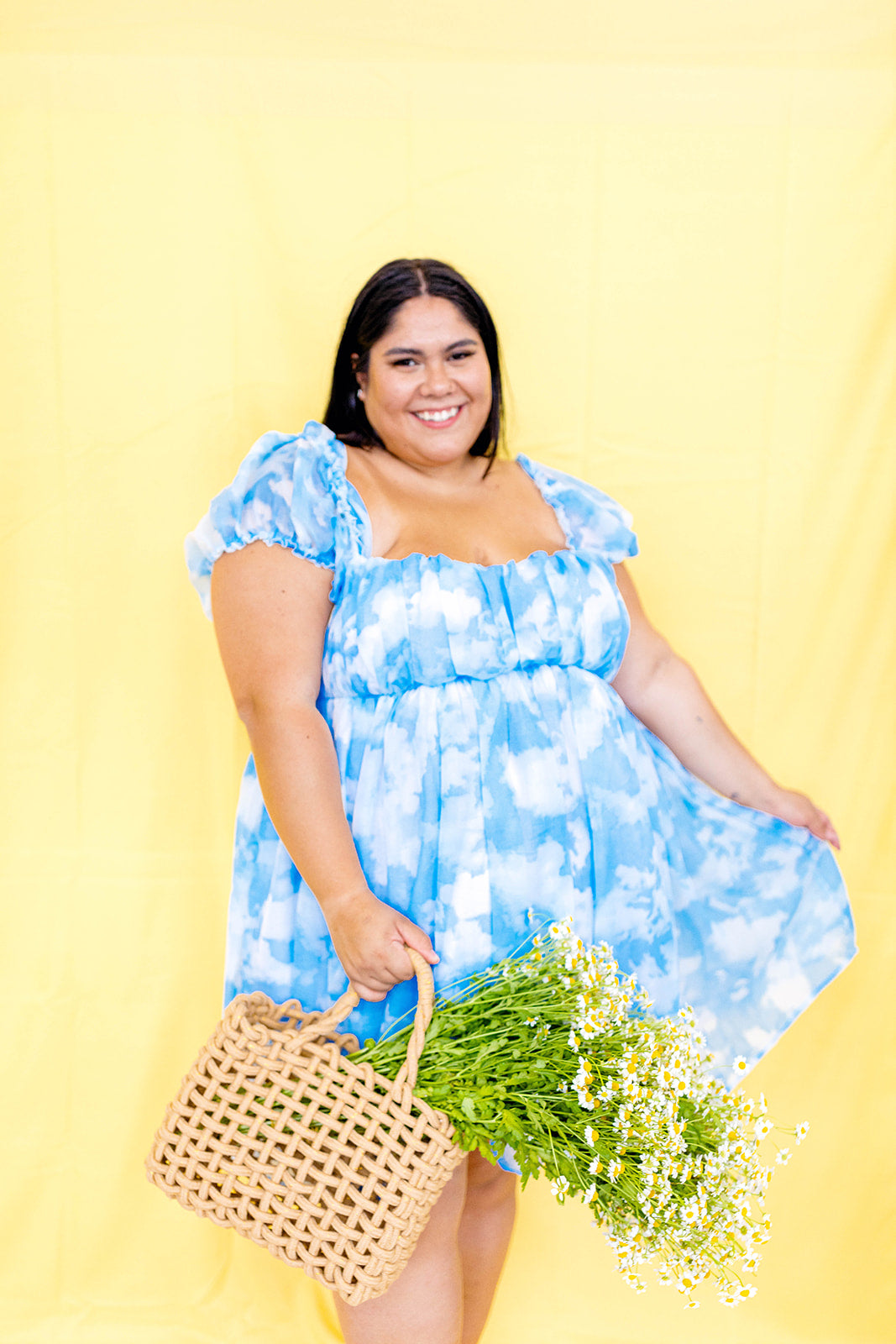 I've Gone To Heaven Cloud Dress XS-5X***