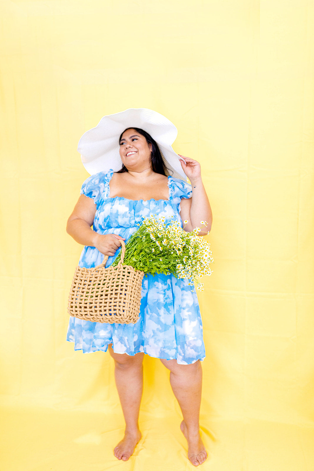 I've Gone To Heaven Cloud Dress XS-5X***