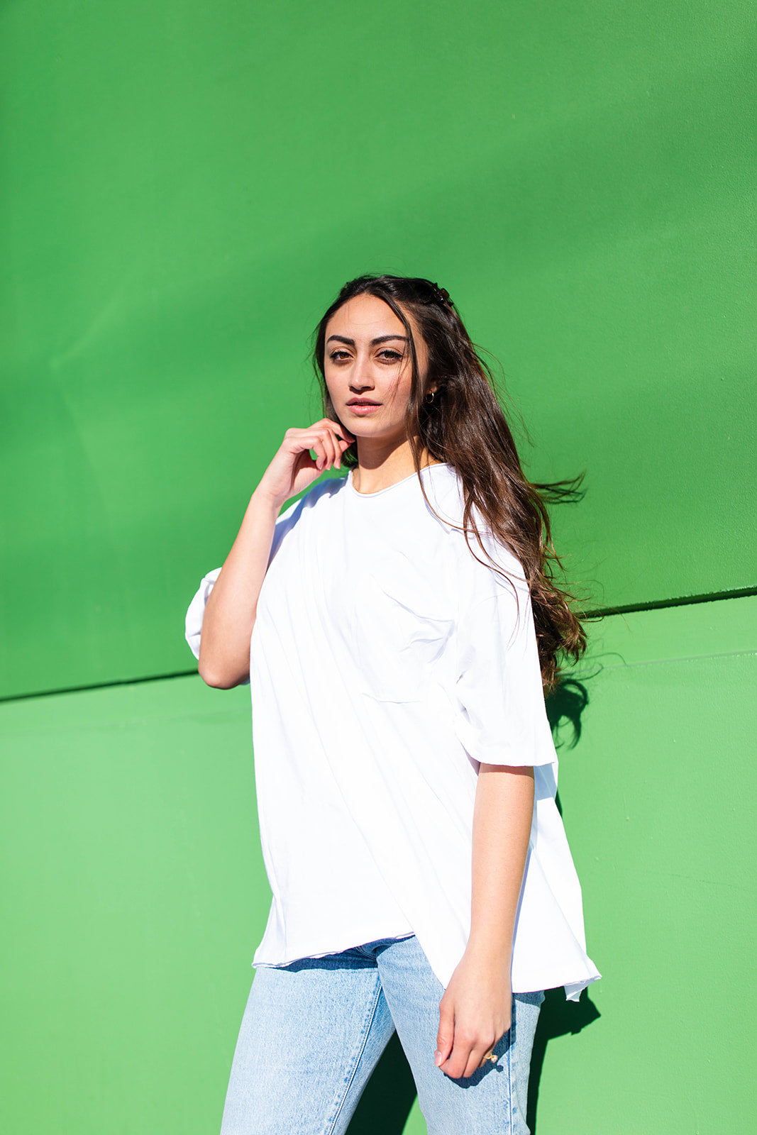 Everyday Boyfriend Tee in WHITE***