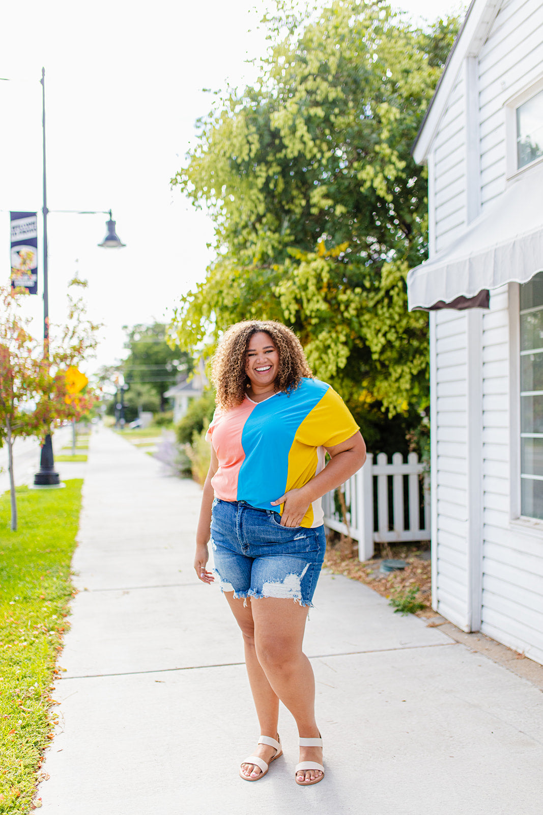 New Girl Striped Top