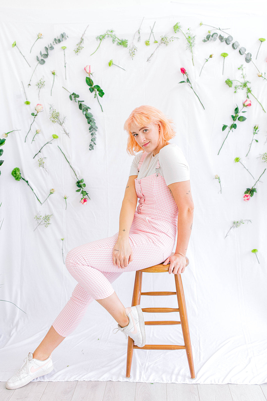 Serendipity Gingham Overalls XS-5X***