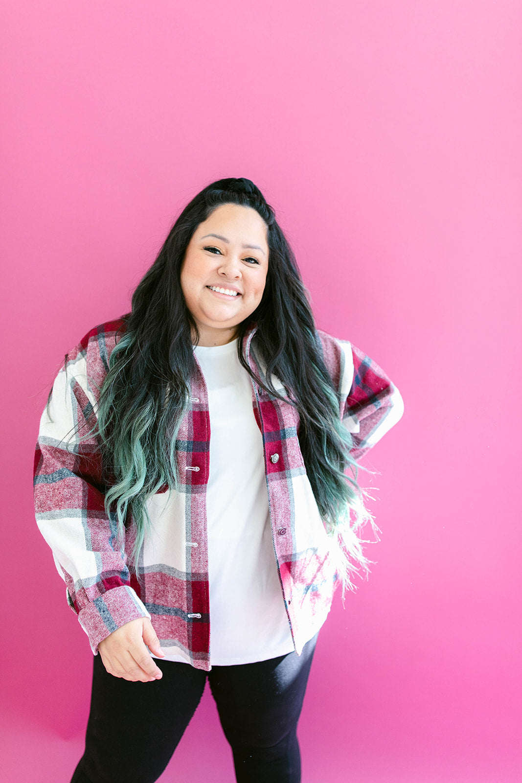 My Baggage Fadin’ Plaid Jacket