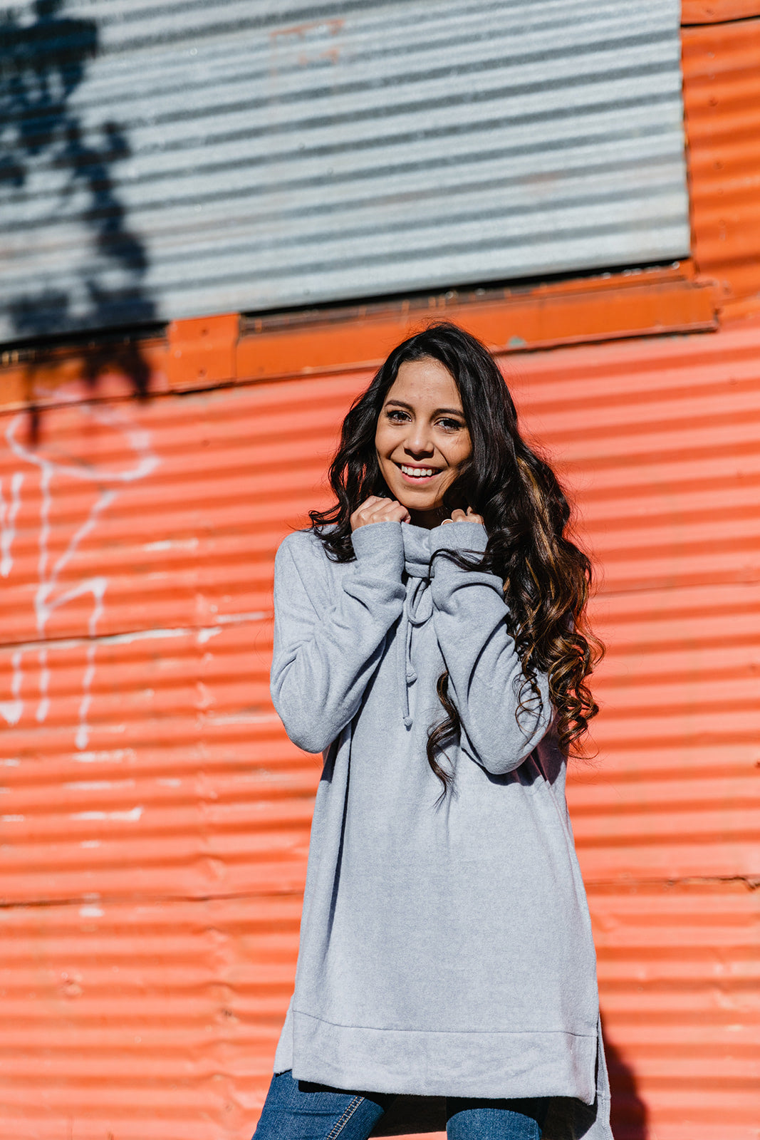 Frankie Funnel Neck Sweater