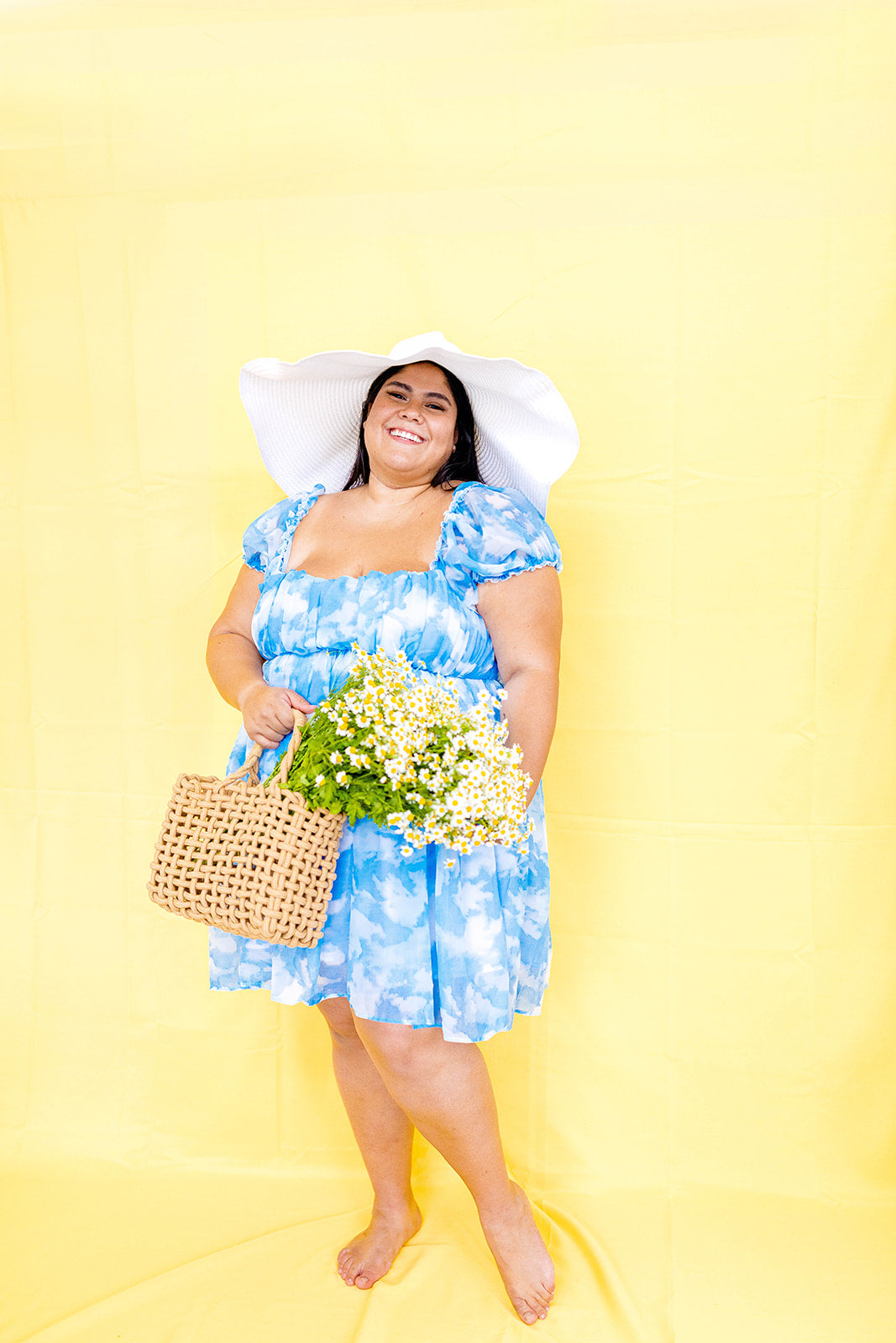 I've Gone To Heaven Cloud Dress XS-5X***