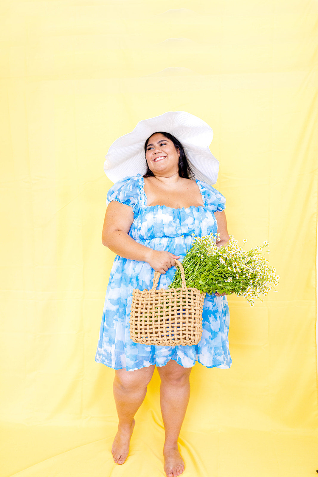 I've Gone To Heaven Cloud Dress XS-5X***
