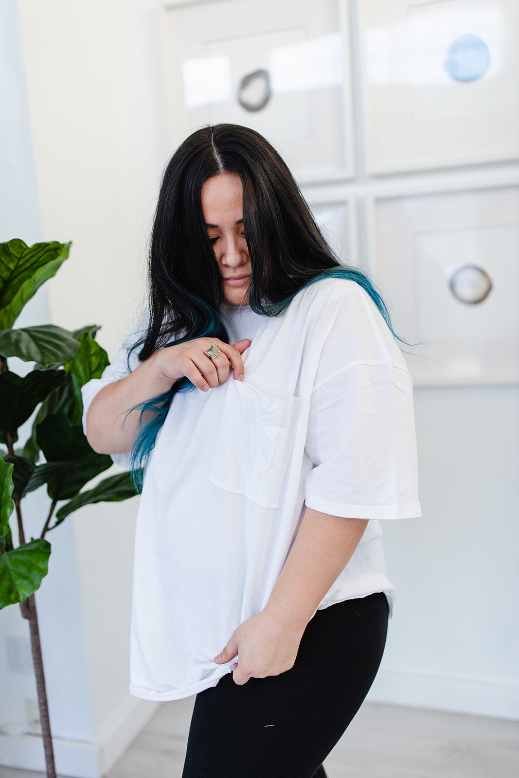 Everyday Boyfriend Tee in WHITE***