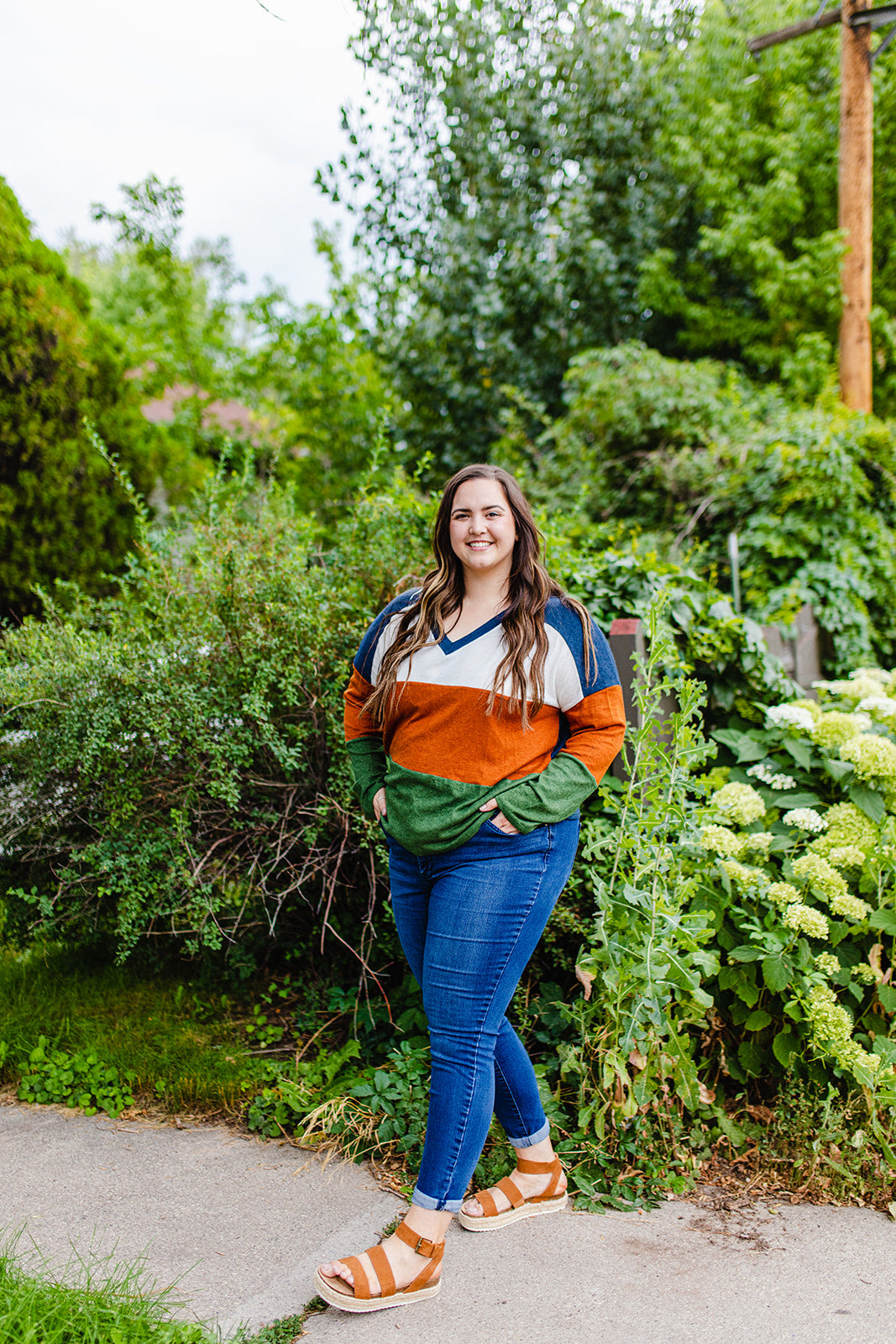 Embrace The Future Striped Top