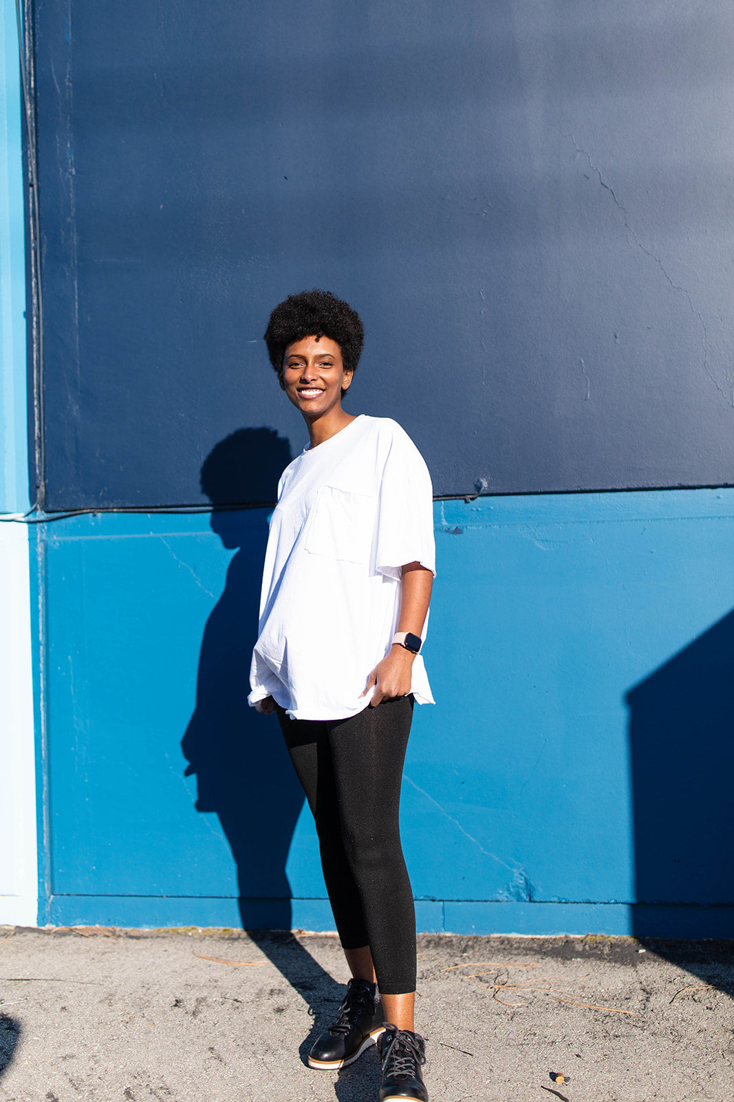 Everyday Boyfriend Tee in WHITE***