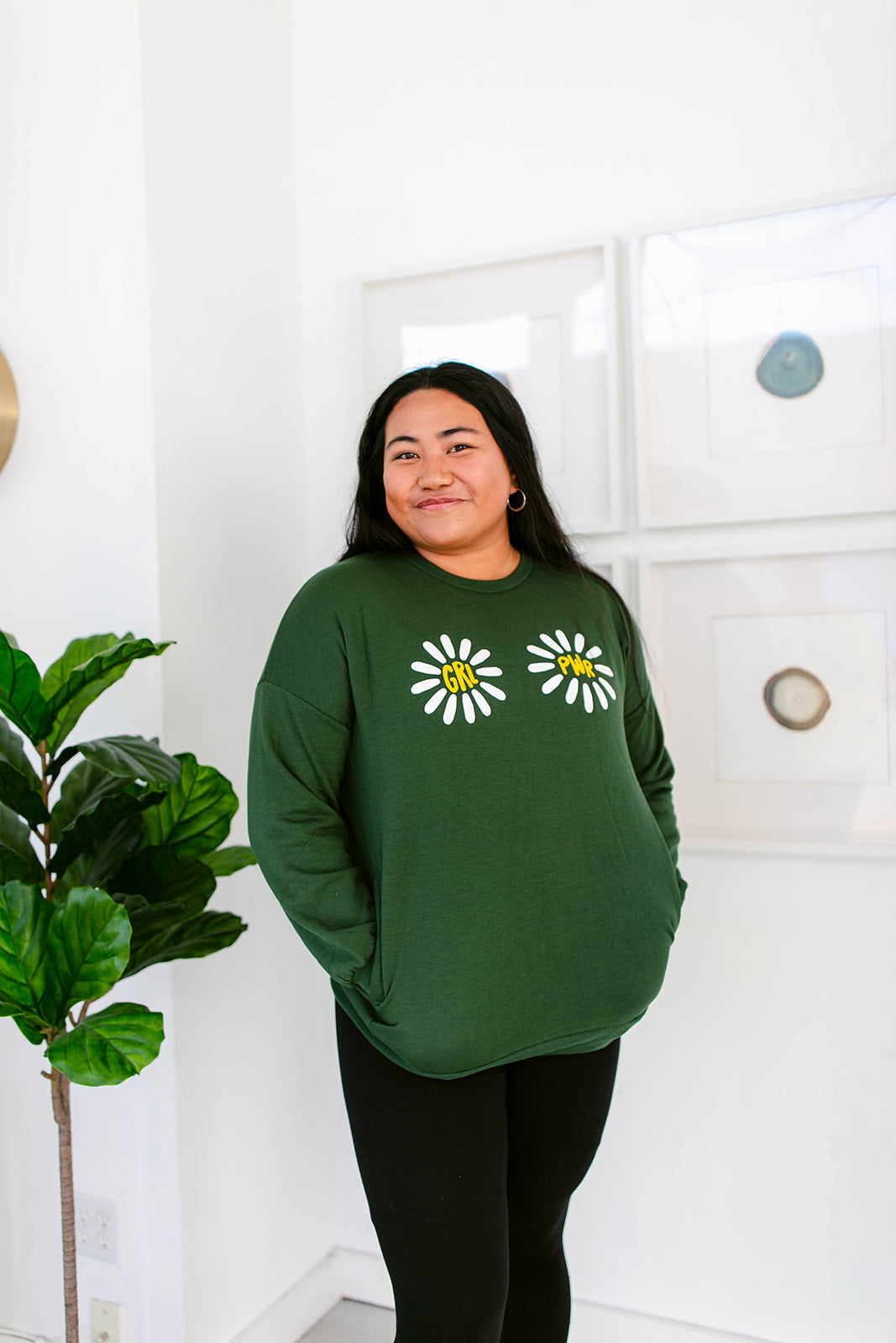 TABY ORIGINAL DESIGN: Girl Power Pullover ULTRA SOFT***