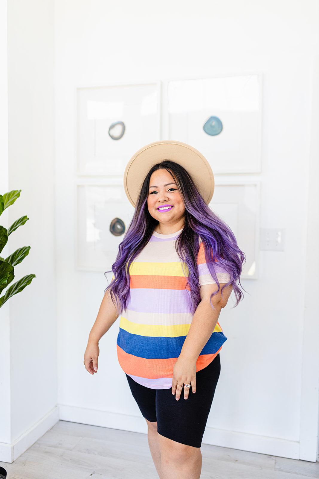 Things I Want Striped Tee