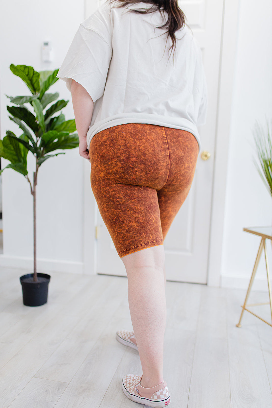 My Rad Biker Shorts In ARIZONA MUSTARD***