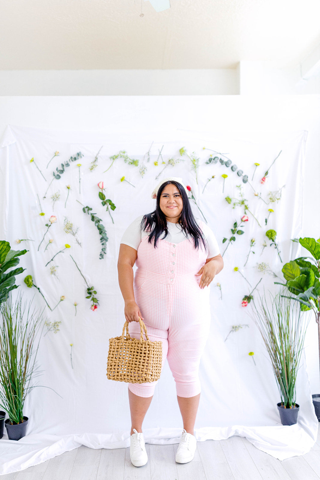Serendipity Gingham Overalls XS-5X***