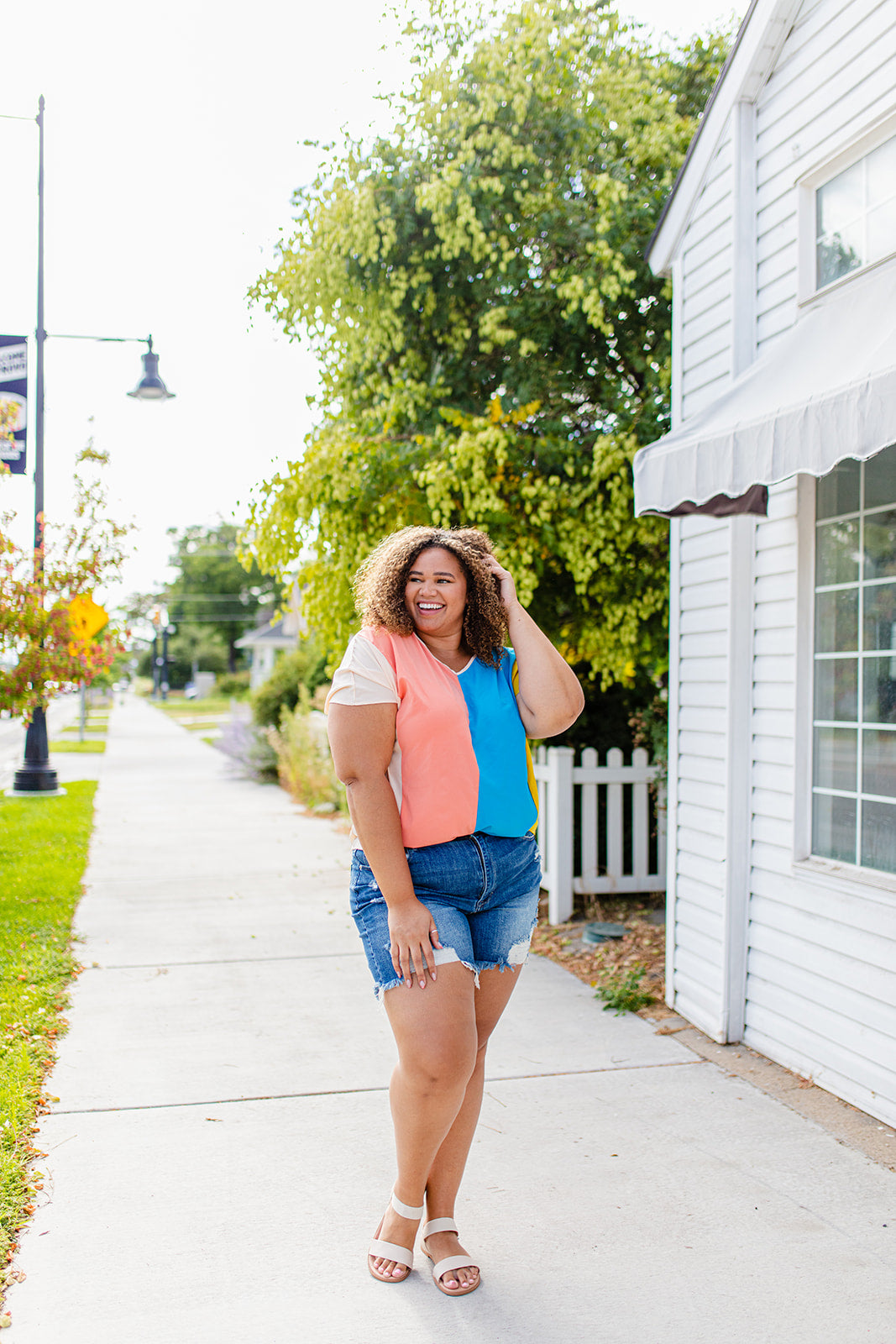 New Girl Striped Top