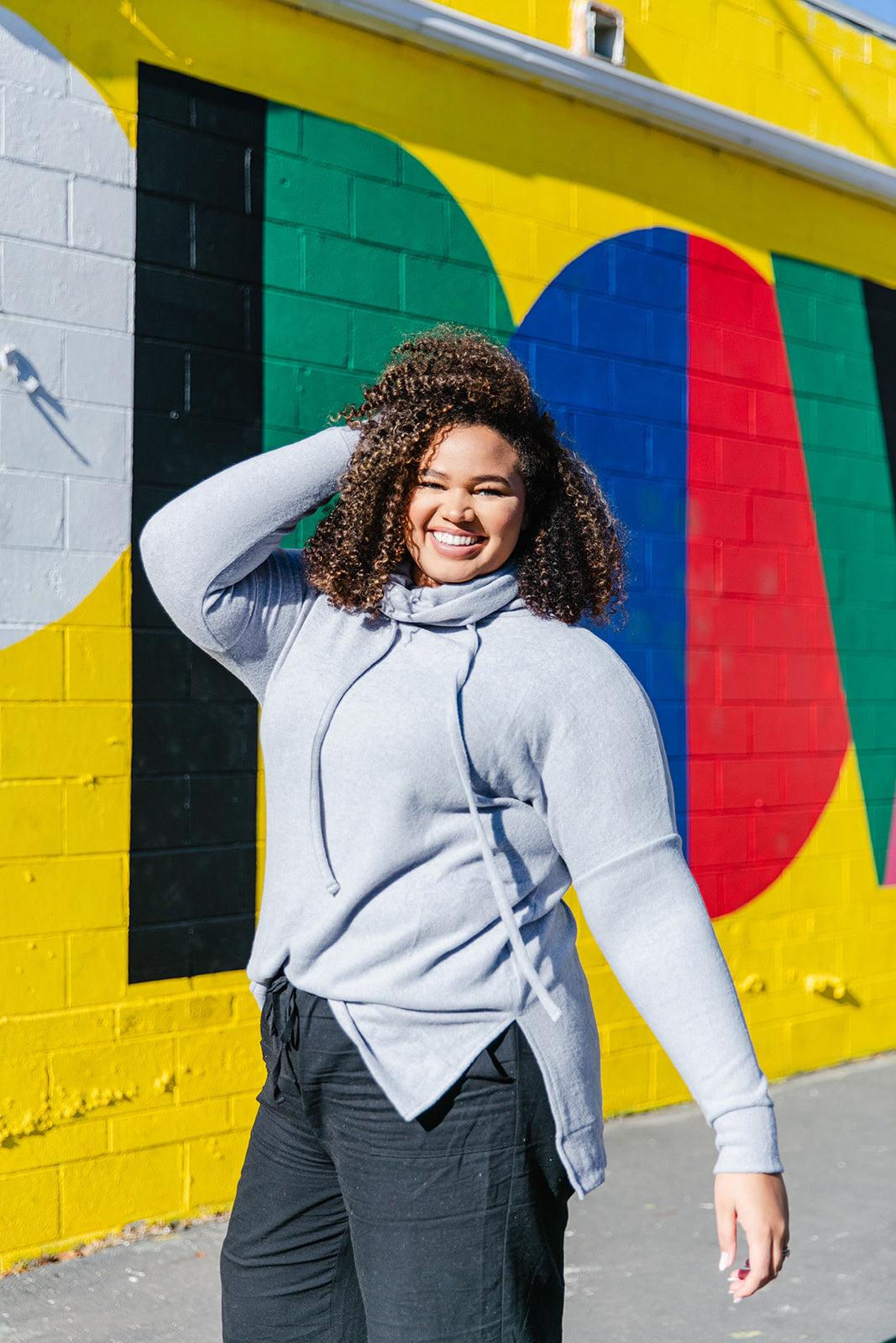 Frankie Funnel Neck Sweater