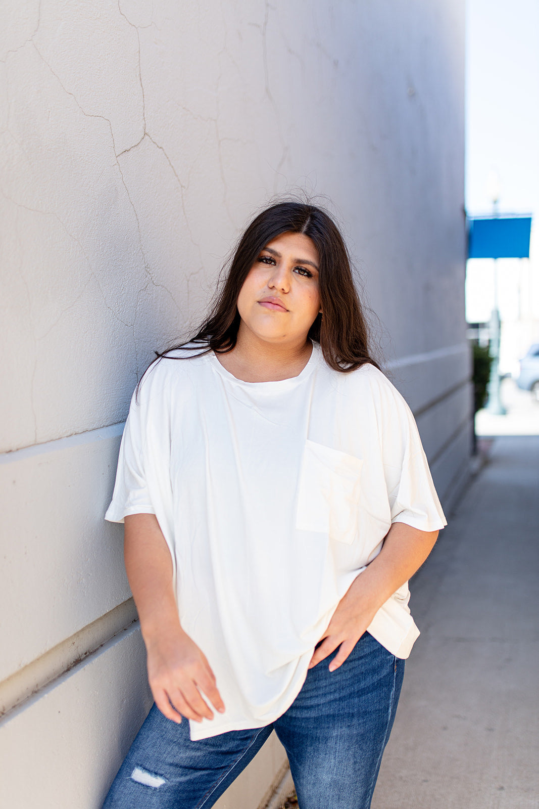 We’re Good Pocket Top In IVORY***
