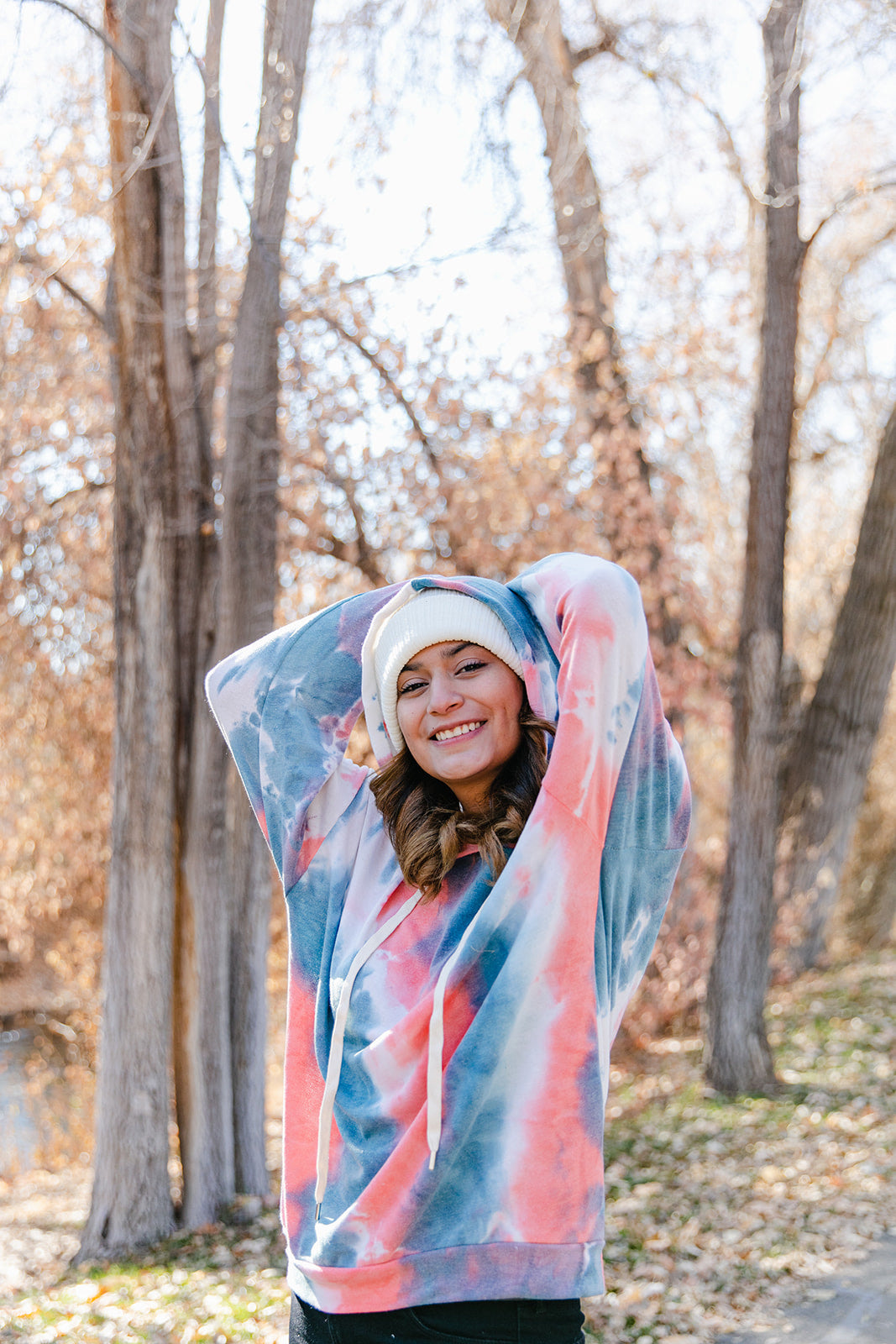 Crush On You Tie Dye Hoodie