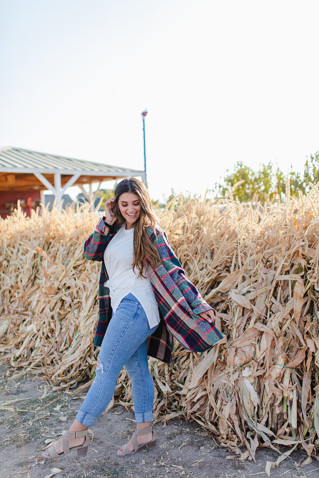 Vagabond Plaid Jacket RESTOCKED*** AVAILABLE IN SIZES SMALL-3X!!***