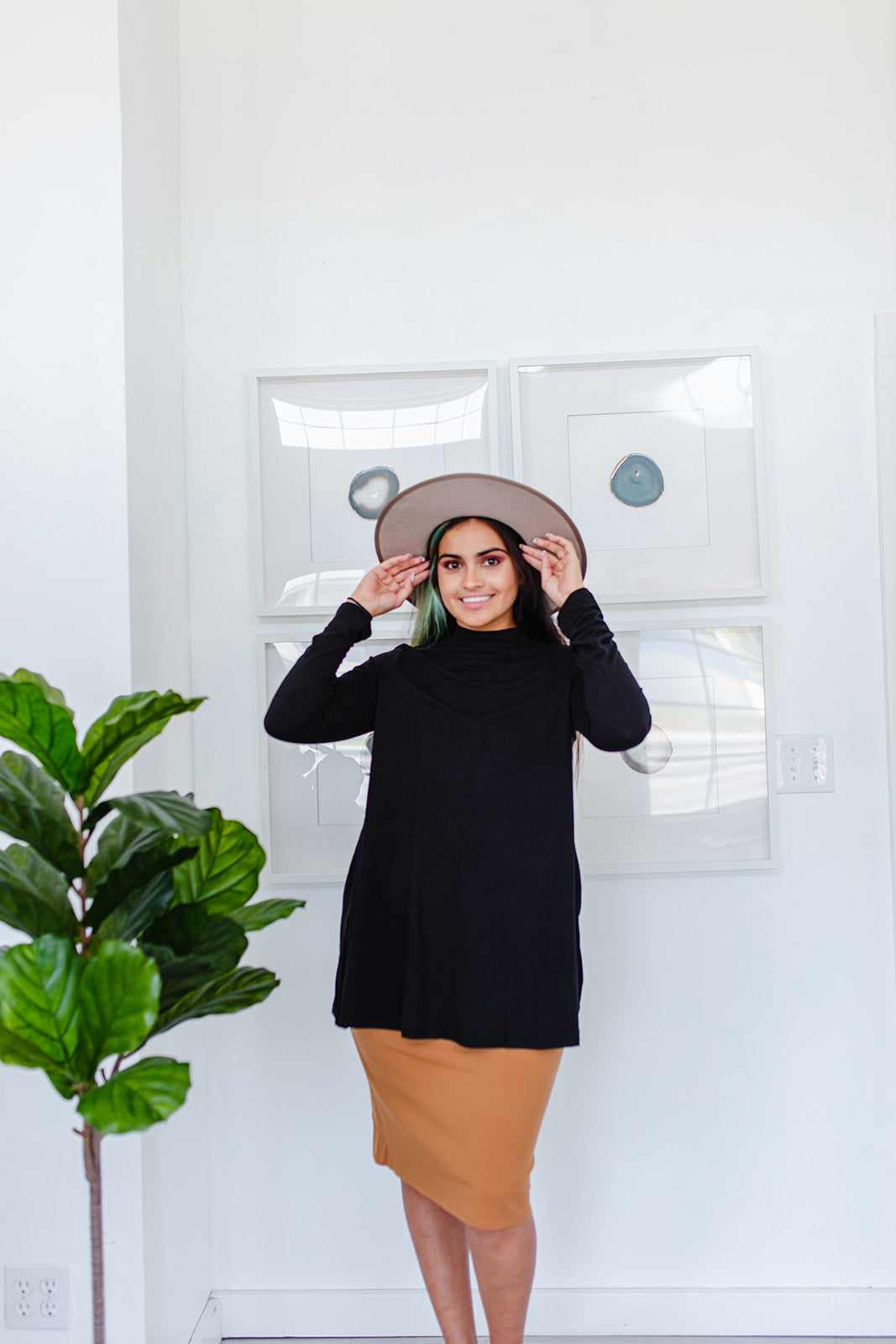 Zoey Mock Neck Top RESTOCKED***