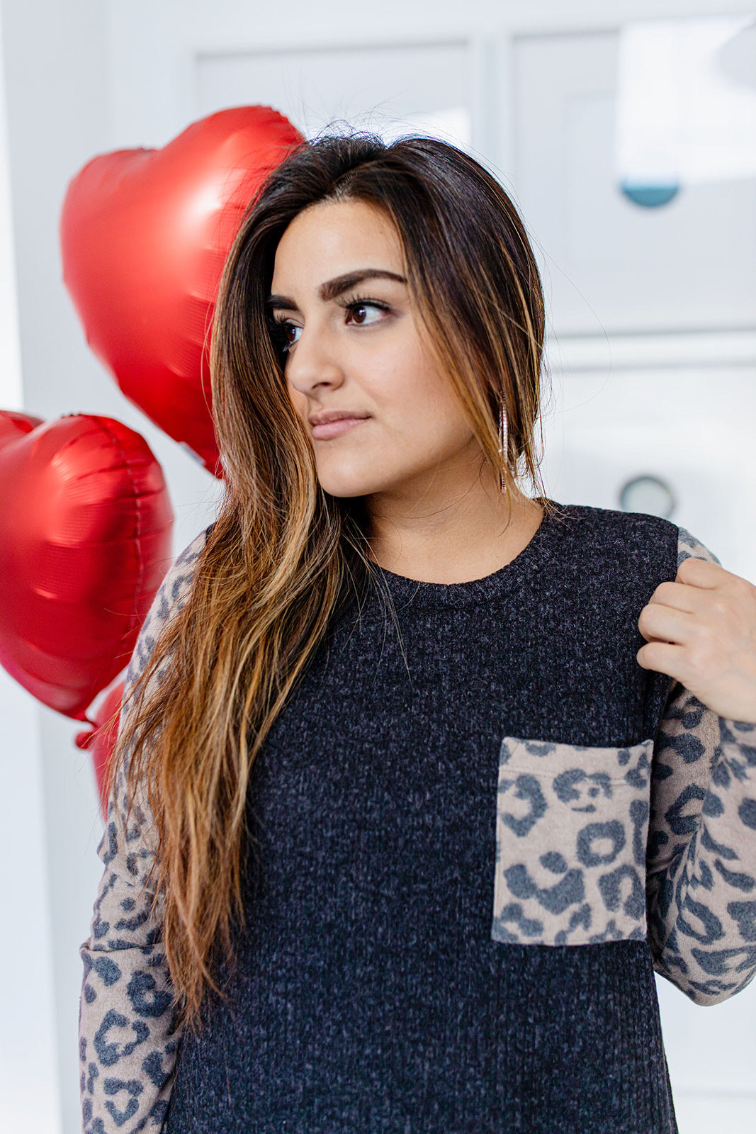Fiercely Loved Leopard Top