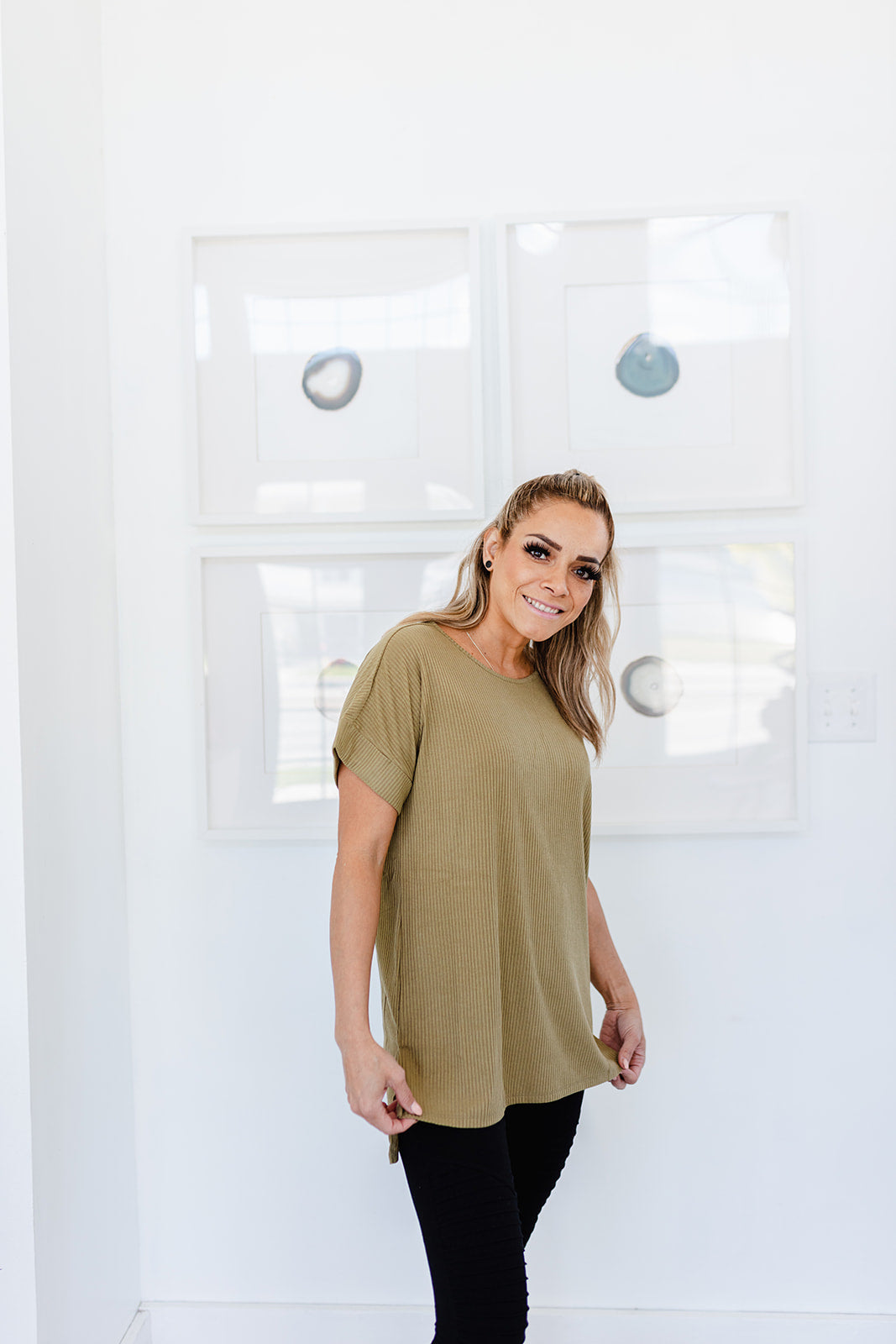 The Kendall Ribbed Top