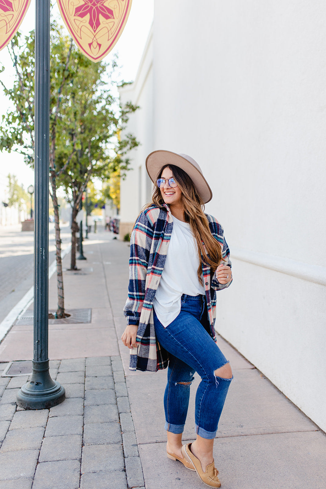 Vagabond Plaid Jacket In TAUPE*** RESTOCKED*** AVAILABLE IN SIZES SMALL-3X!!***