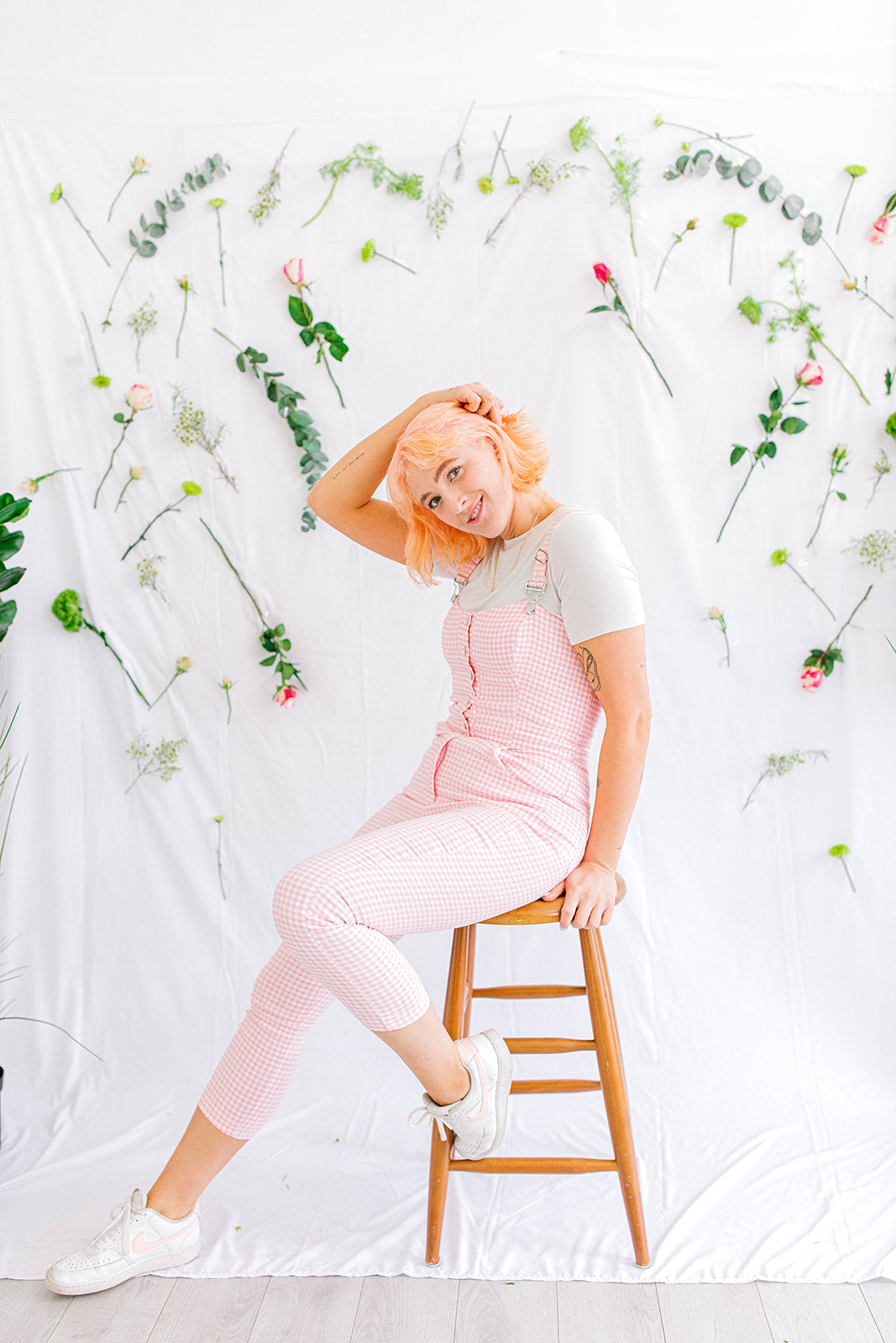 Serendipity Gingham Overalls XS-5X***